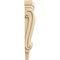 Ekena Millwork 5 1/8"W x 2 3/8"D x 15 1/2"H Medium Traditional Pilaster Wood Corbel, Maple CORW05X02X16PTMA - alternate 4